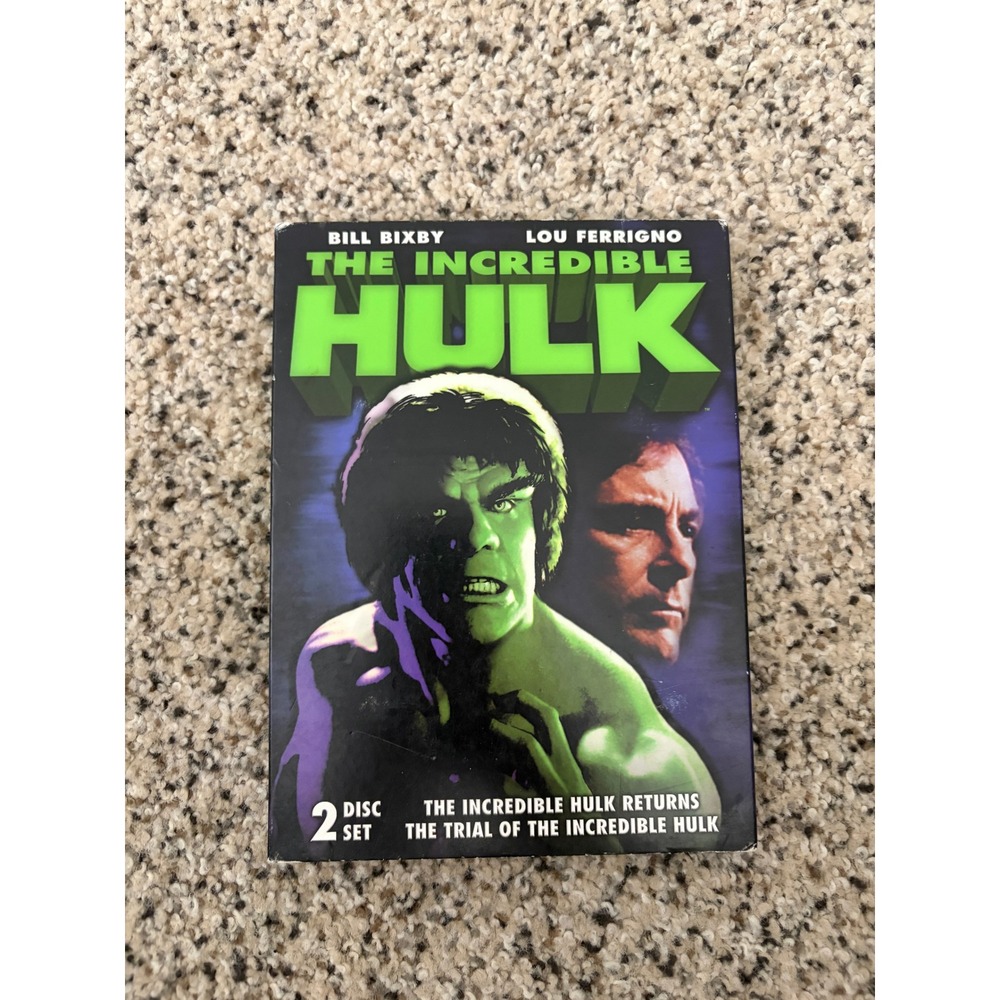 The Incredible Hulk 2-Disc Set DVD Anchor Bay Marvel Movies Green